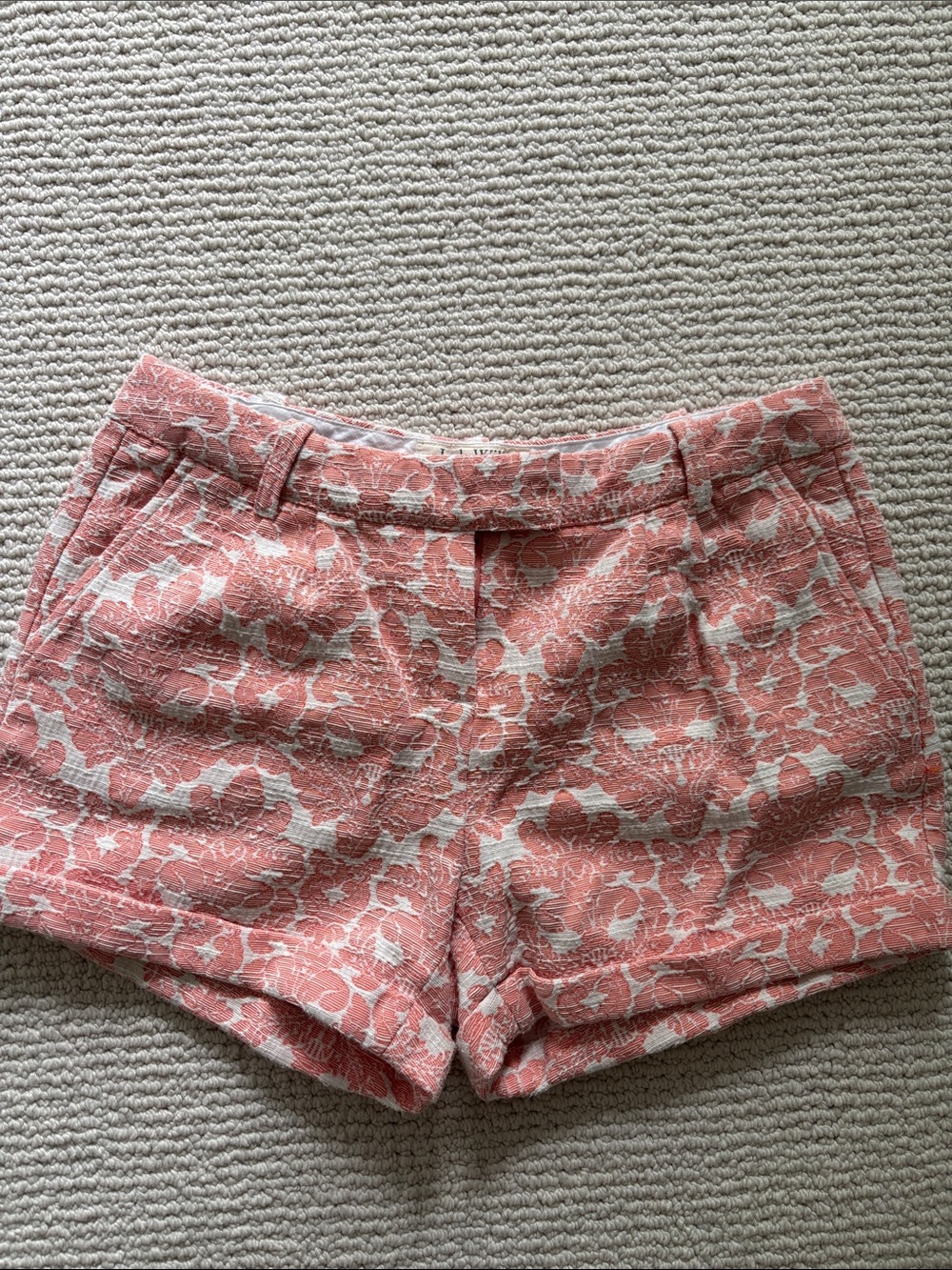 Jack Wills Coral Floral Shorts
